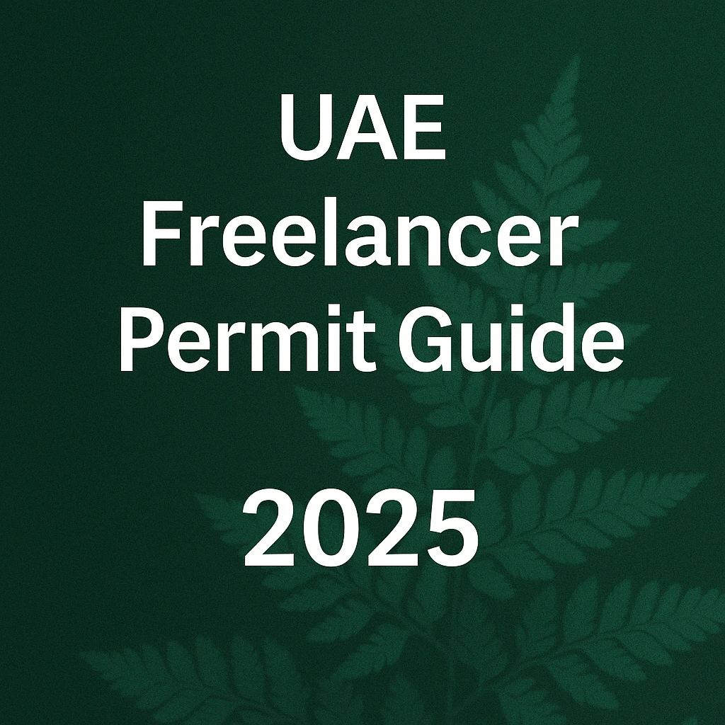 UAE freelancer permit guide costs eligibility and application steps