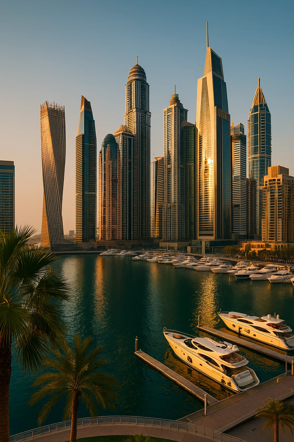 Dubai skyline for UAE Golden Visa long term residence planning
